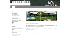 Desktop Screenshot of emrarquitectura.com